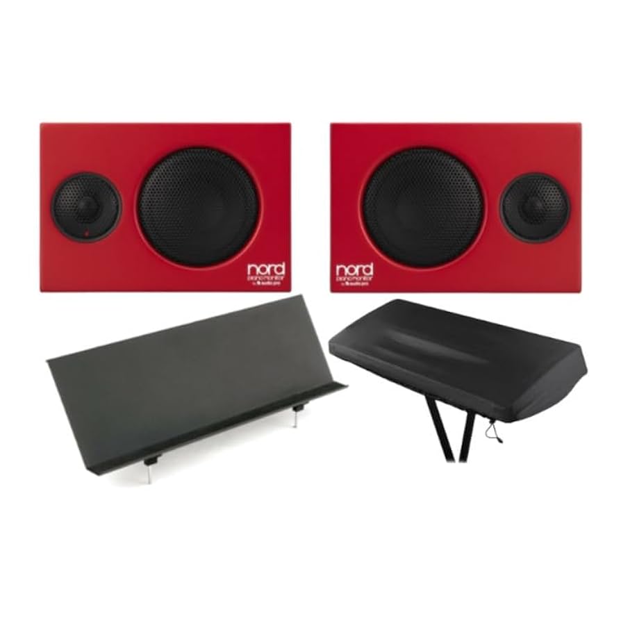 Amazon.com: Nord Piano Monitors V2 Active Stereo Speakers